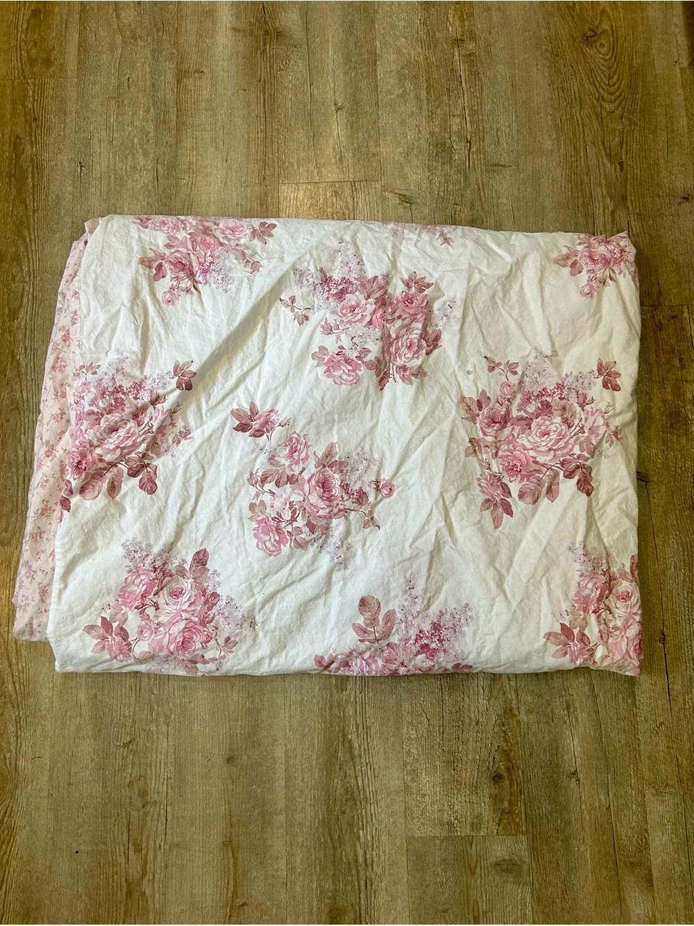 Simply Shabby Chic Cactus Rosebloom Bouquet Pink Blush Twin Duvet Cover Floral